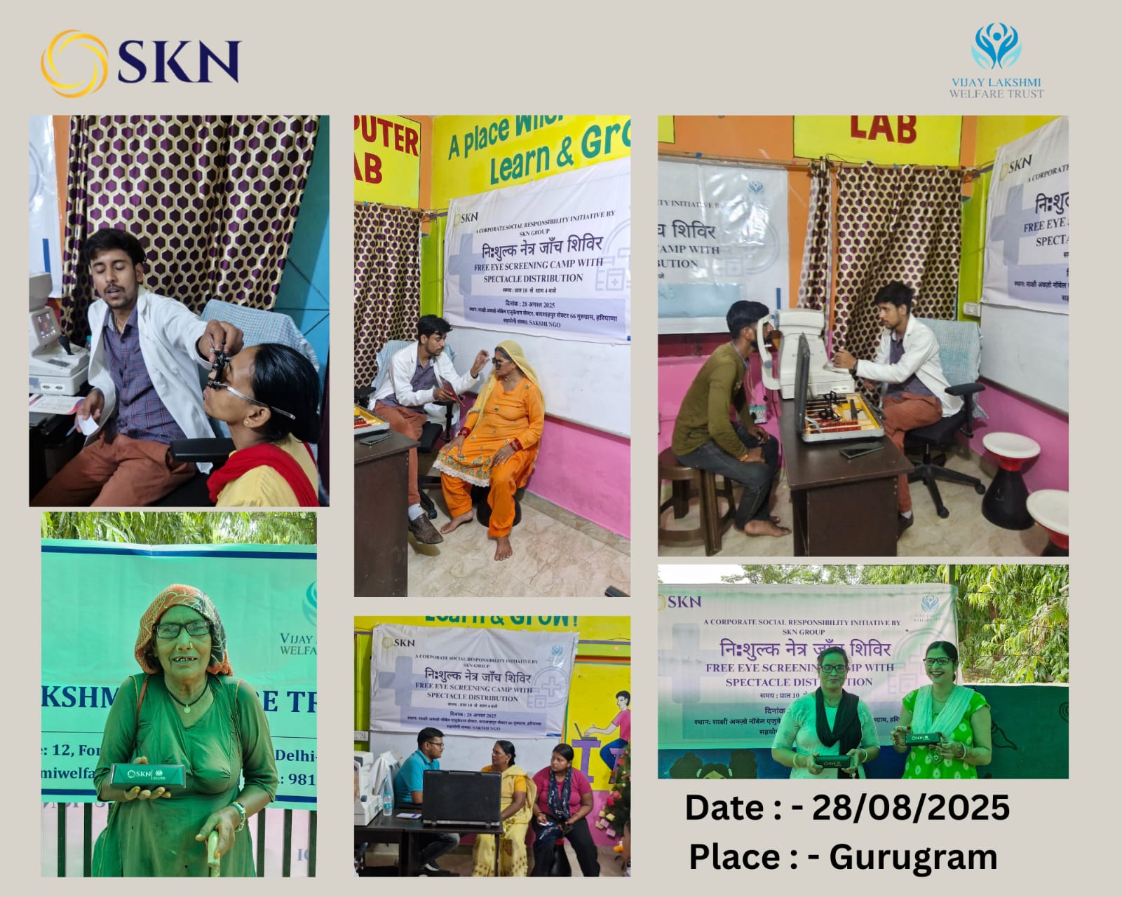 Success of our 3rd Eye Check-up Camp